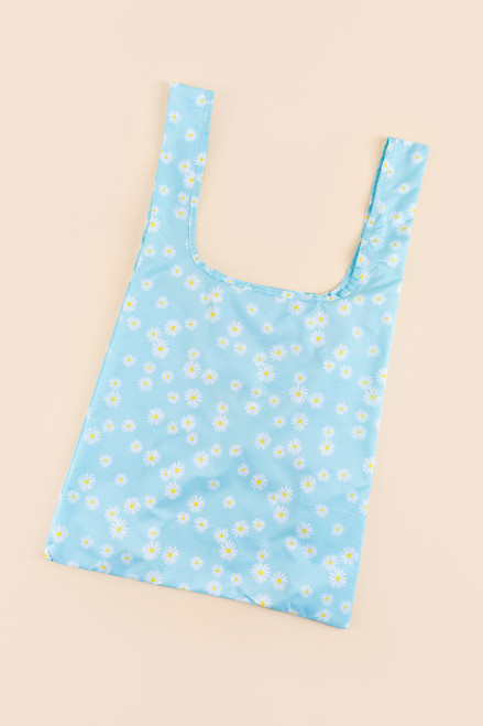 KIND BAG London Blue Daisy Recycled Reusable Tote
