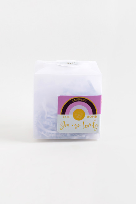 Winton and Waits You are Lovely Lavender Bath Bomb