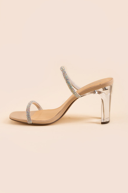 XOXO Verena Lucite Heels