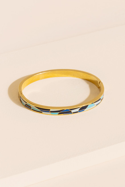 Greta Mosaic Cuff Bracelet