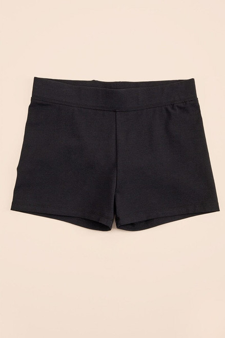 Hello Franki Black Cartwheel Shorts for girls