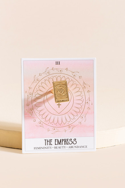 The Empress Tarot Signet Ring
