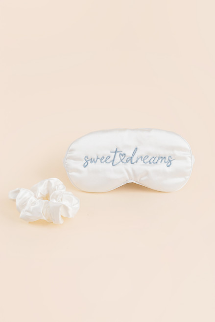 Sweet Dreams Satin Sleep Mask Set