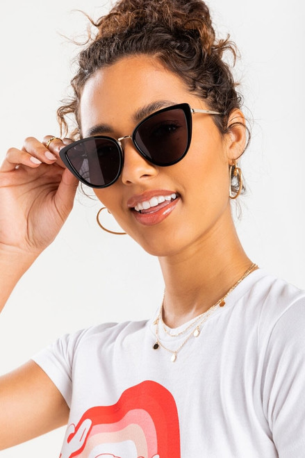 Erica Oversized Cat Eye Sunglasses