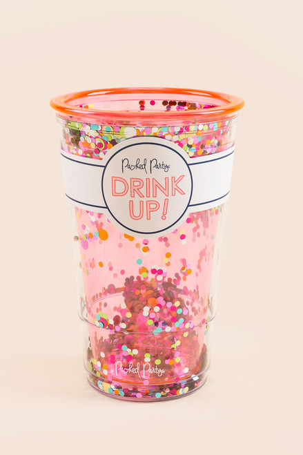 Packed Party® Drink Up Confetti Cup