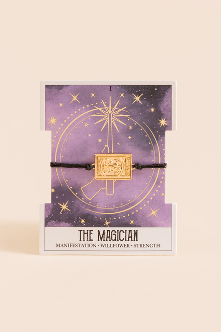 The Magician Tarot Pull Tie Bracelet