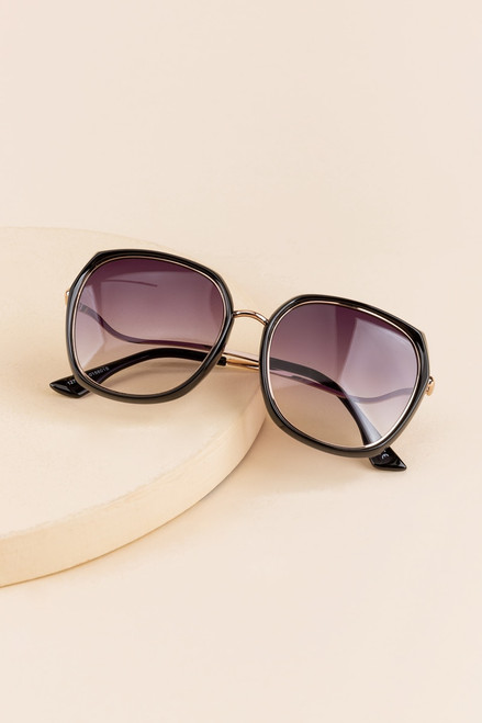 Amy Square Opaque Lens Sunglasses