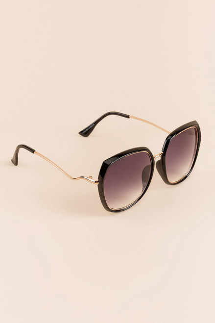 Amy Square Opaque Lens Sunglasses