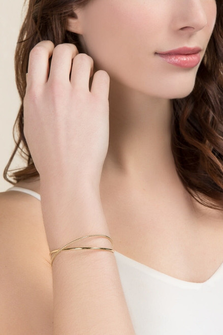 Kendall Criss Cross Bangle