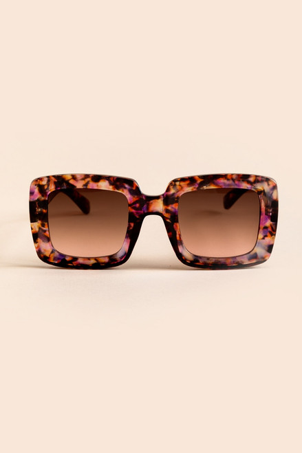 Dianne Chunky Square Sunglasses