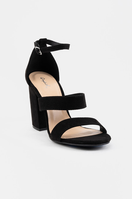 Quipid Double Strap Heel