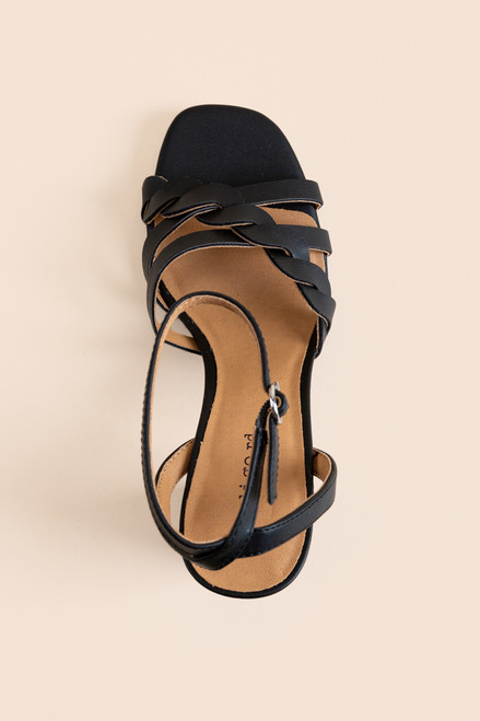 indigo rd. Amoke Stacked Heels