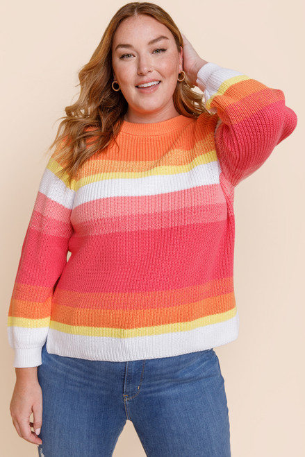 Max Sunrise Colorblock Sweater