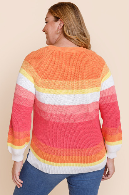 Max Sunrise Colorblock Sweater