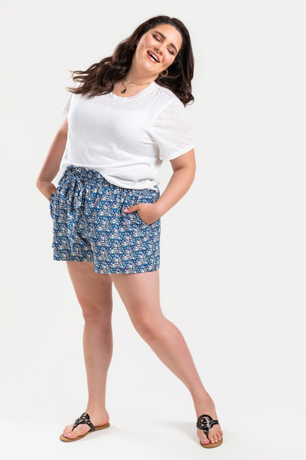 Melle Geo Print Shorts