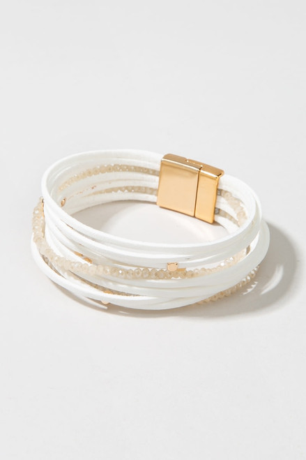 Varonica Faux Leather Wrap Bracelet