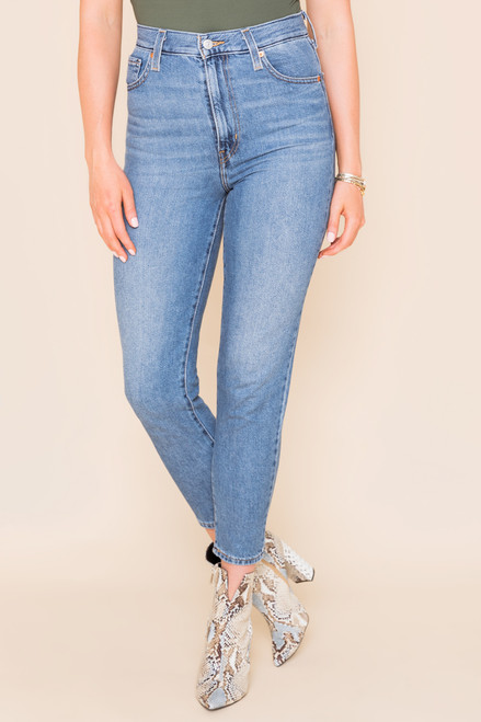 Levi's® High Waist Straight Mom Jeans