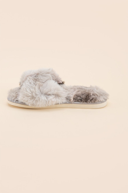 Adele Stowe Faux Fur Slippers