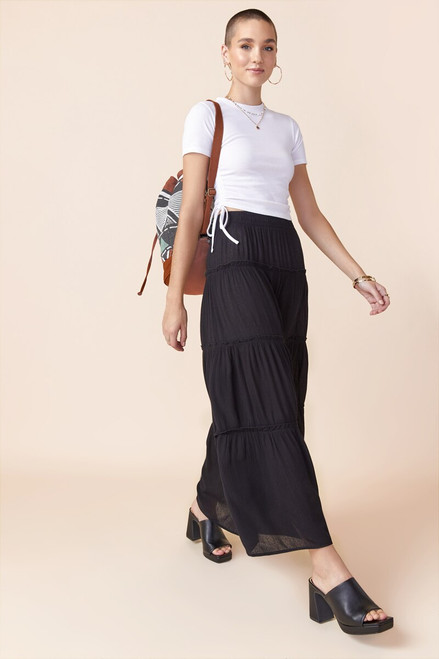 Kristine Tiered Maxi Skirt