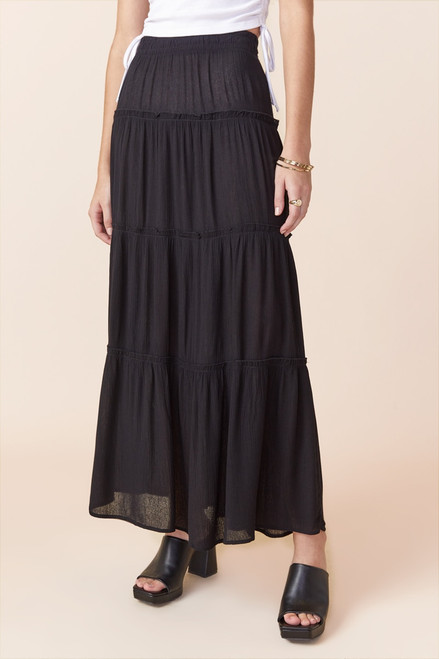 Kristine Tiered Maxi Skirt