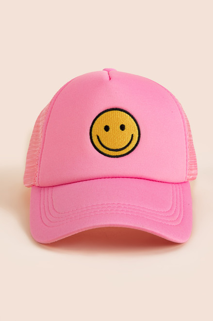 Addison Smiley Trucker Hat