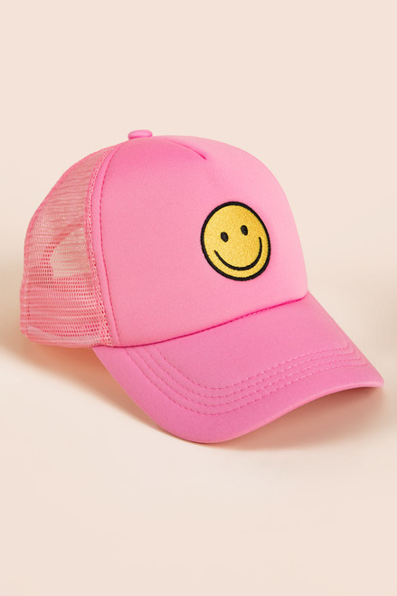 Addison Smiley Trucker Hat