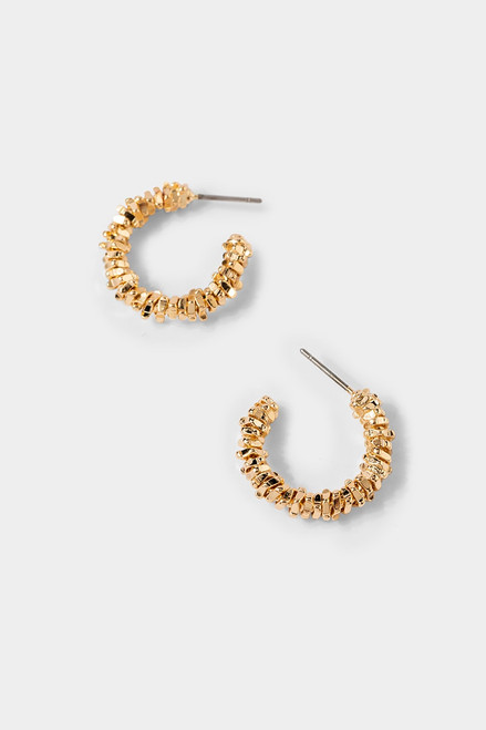 Apryl Stacked Metal Hoops