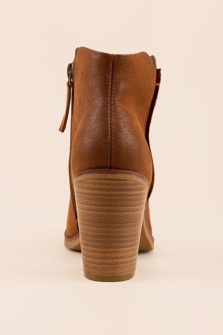 MIA Barby Stacked Heel Boot