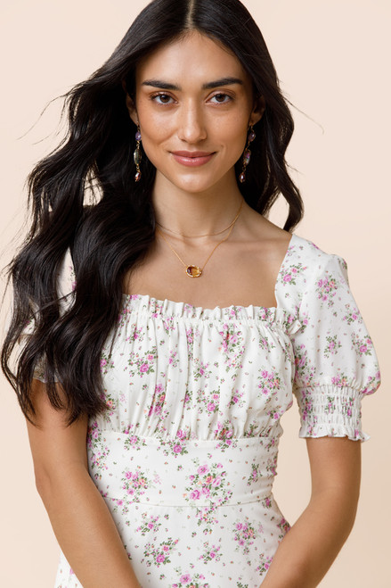 Nova Blooming Floral Mini Dress