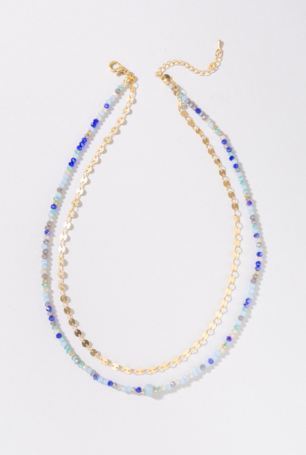 Etta Layered Beaded Necklace