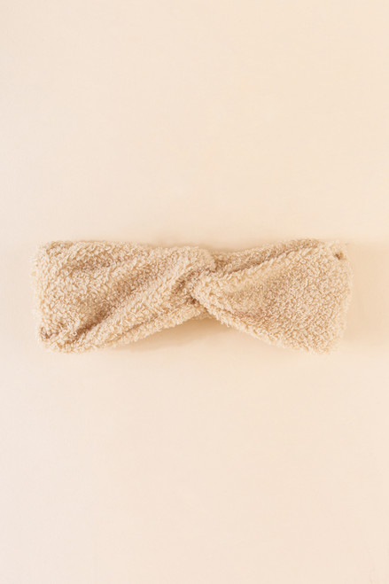 Ella Faux Sherpa Head Wrap