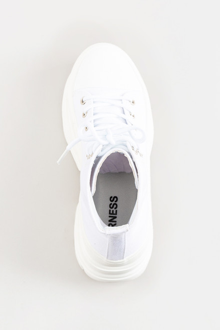 Berness Belle Hi-top Sneakers White