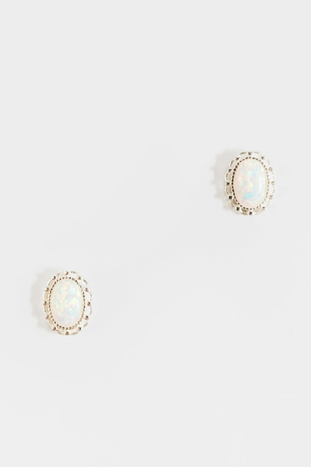 Hayden Opal Center Studs