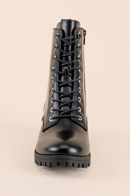 Sugar Oleen Lace up Combat Boots