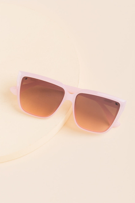 Morgan Clear Square Sunglasses