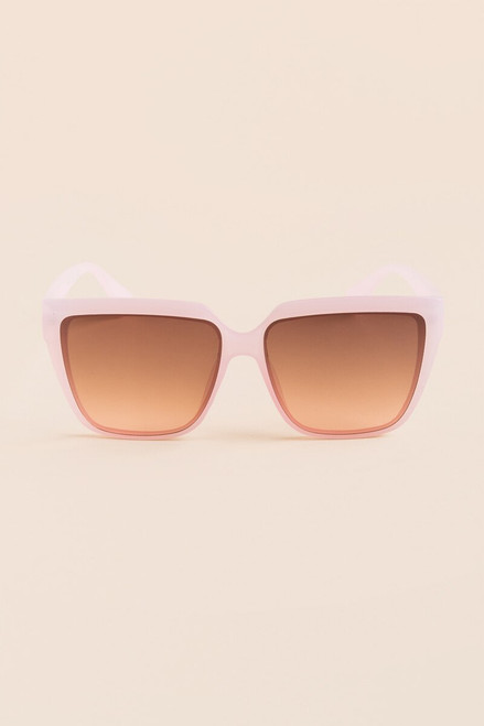 Morgan Clear Square Sunglasses