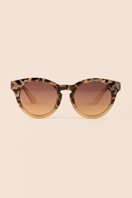 Rhonda Blush Tortoise Sunglasses