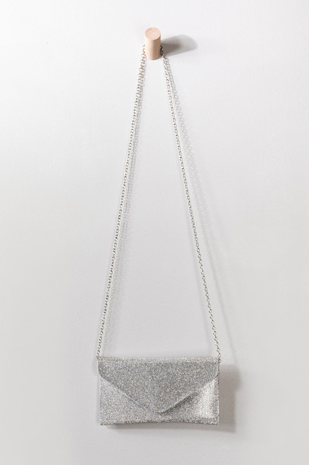 Becca Rhinestone Envelope Clutch