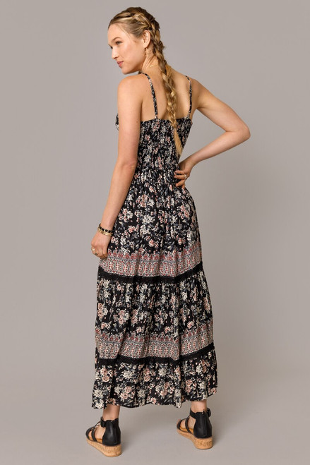 Sandie Floral Key Hole Maxi Dress