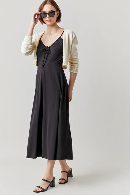 Ivie Cupro Midi Dress