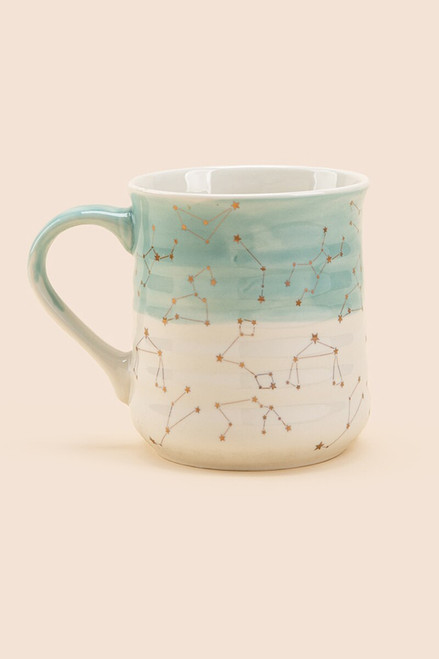 C30 Gold Astrological Mug