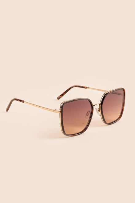 Natalie Thin Square Sunglasses