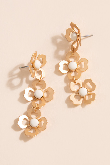 Stella Blossom Drop Earrings