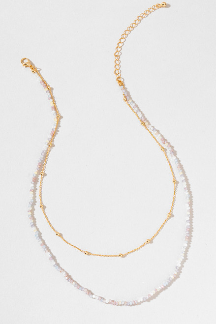 Taryn Beaded Layered Necklace