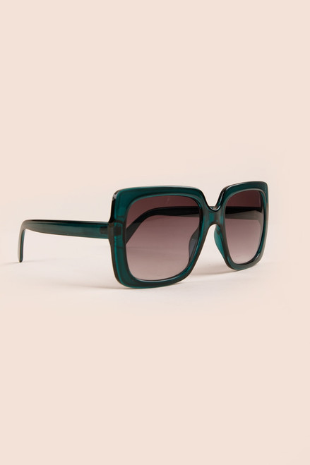 Angela Large Square Sunglasses