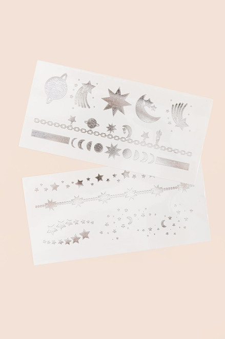 Calico Sun Luna Temporary Tattoos