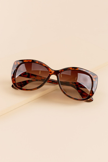 Lucy Angular Cat Eye Sunglasses