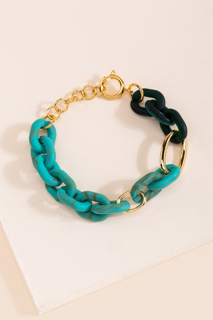 Lucy Chunky Linked Bracelet