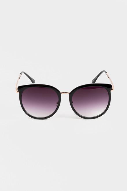 Capri Oversized Round Sunglasses
