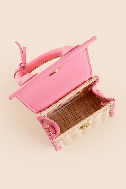 Adele Micro Straw Handbag